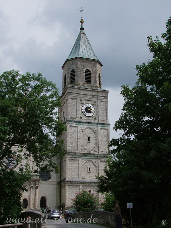 Turm der Stiftskirche Polling